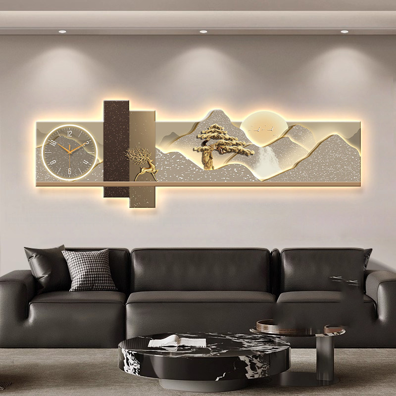 นาฬิกาติดผนังขนาดใหญ่ ดีไซน์หร - Luxury Lifestyle Aesthetic บทวิจารณ์และราคา