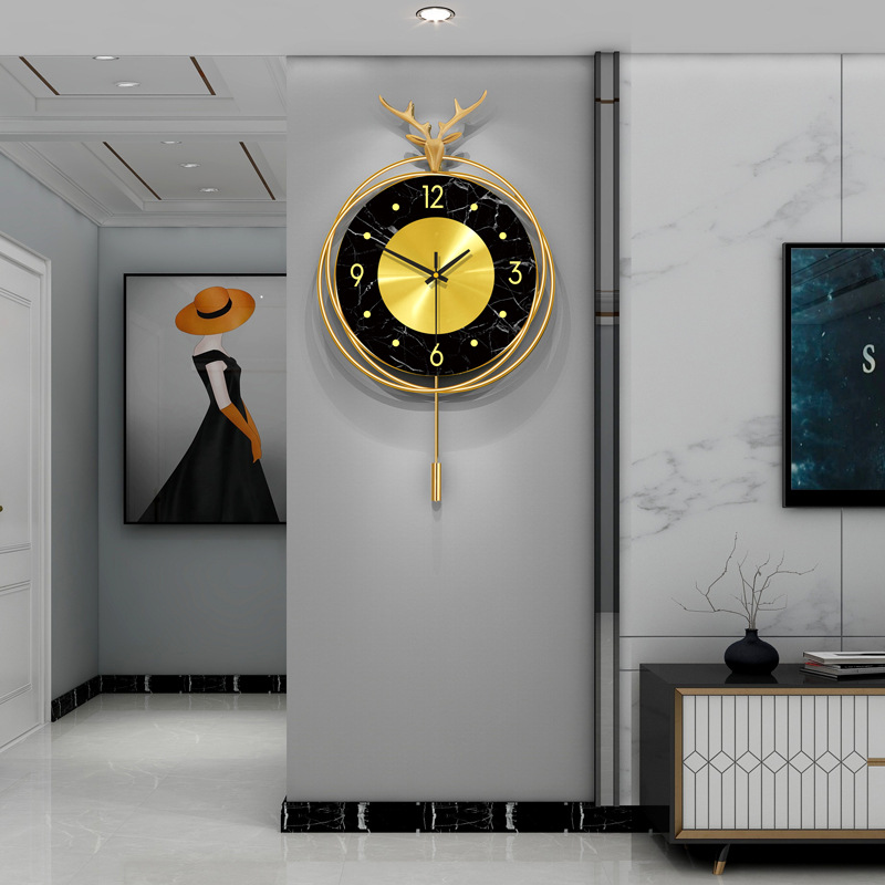 นาฬิกาติดผนังหัวกวาง สไตล์หรูห - Luxury Lifestyle Living บทวิจารณ์และราคา