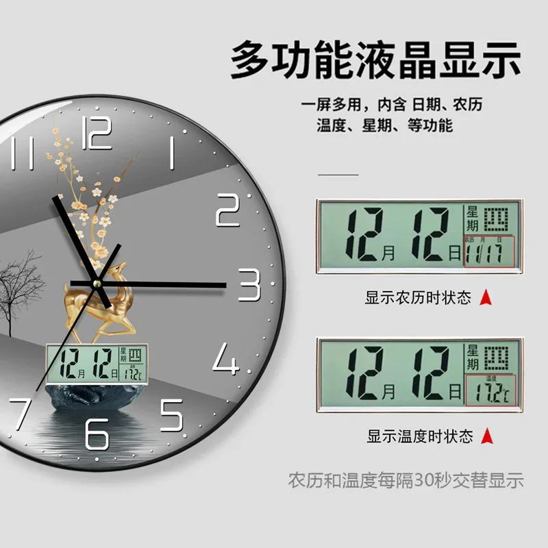 นาฬิกานาฬิกาแขวนห้องนั่งเล่นพร - Luxury Lifestyle Living บทวิจารณ์และราคา