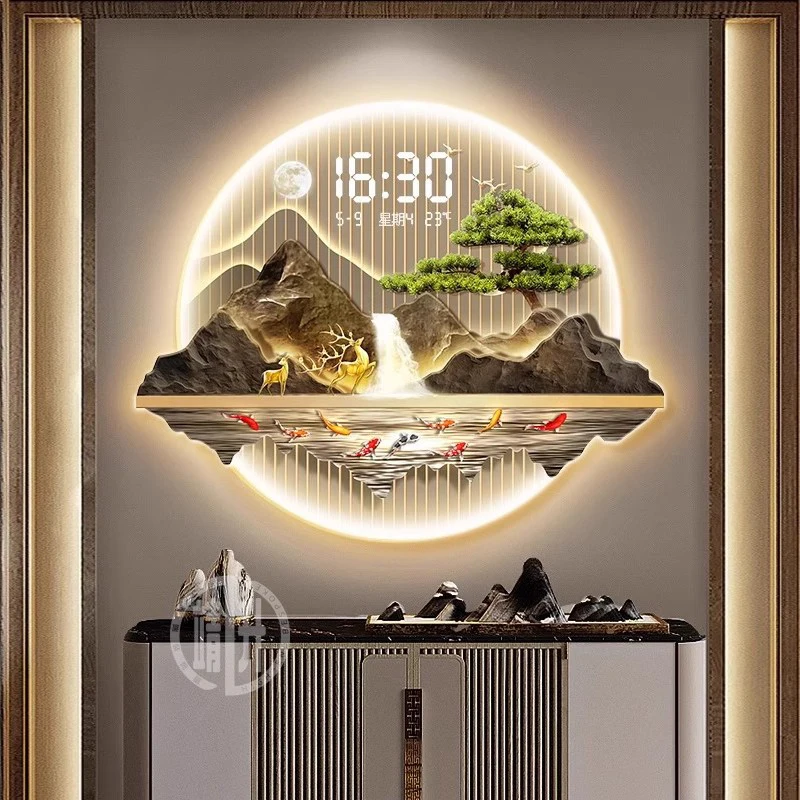 นาฬิกาแขวนผนังดีไซน์สไตล์จีน น - Luxury Lifestyle Living บทวิจารณ์และราคา