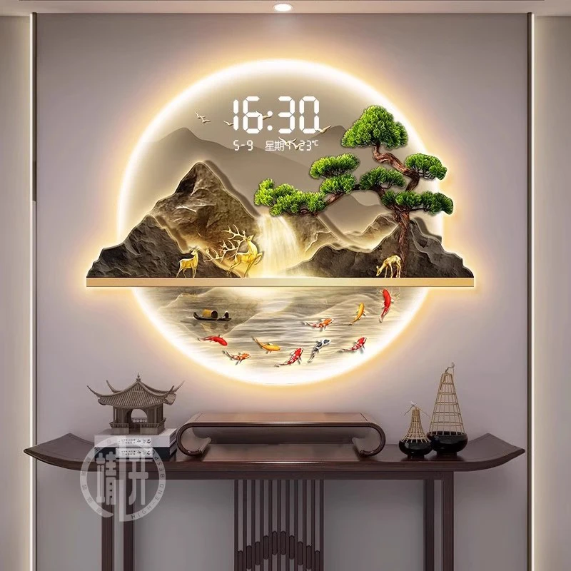 นาฬิกาแขวนผนังดีไซน์สไตล์จีน น - Luxury Lifestyle Living บทวิจารณ์และราคา