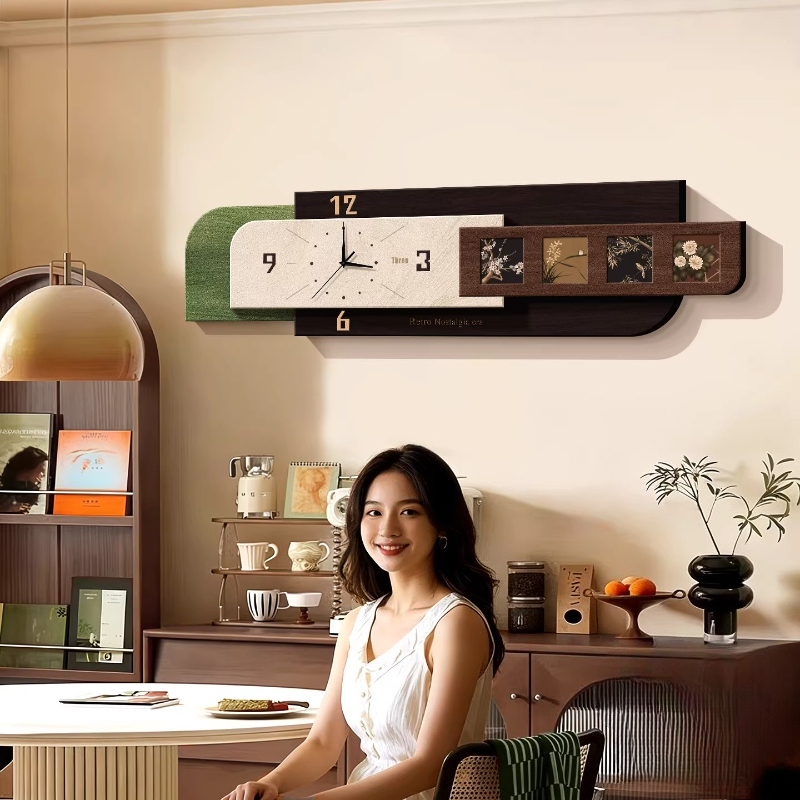 นาฬิกาแขวนผนังดีไซน์เรียบง่าย  - Luxury Lifestyle Aesthetic บทวิจารณ์และราคา