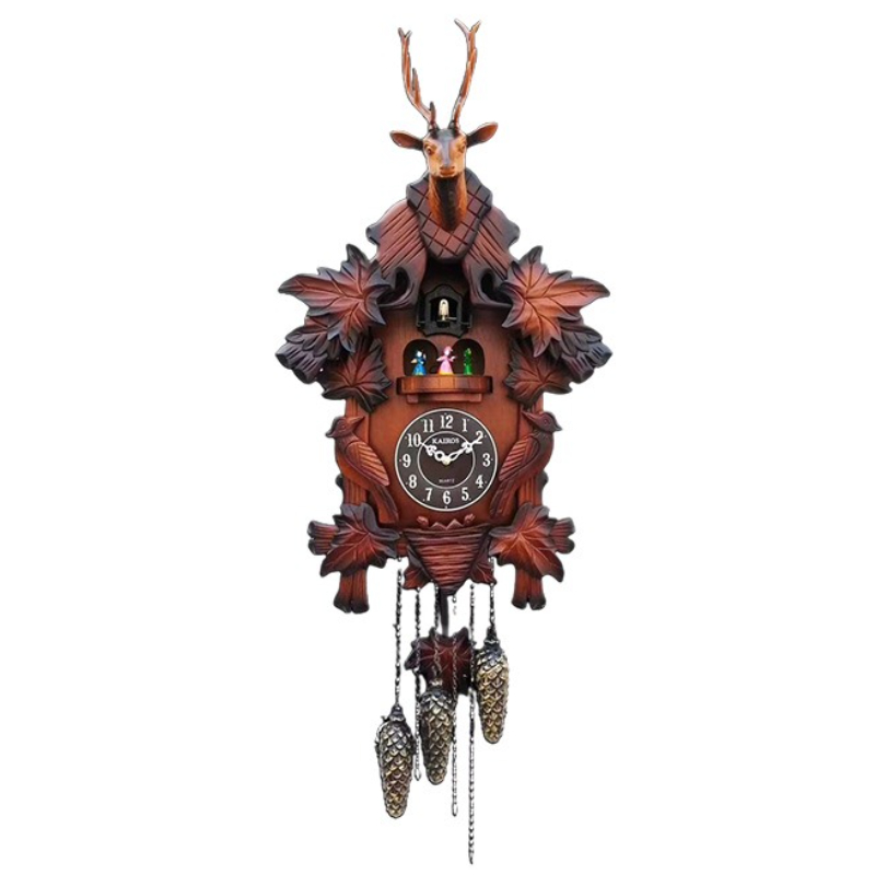 Cuckoo Wall CLOCK นาฬิกาไม้ห้อ - Luxury Lifestyle Living บทวิจารณ์และราคา