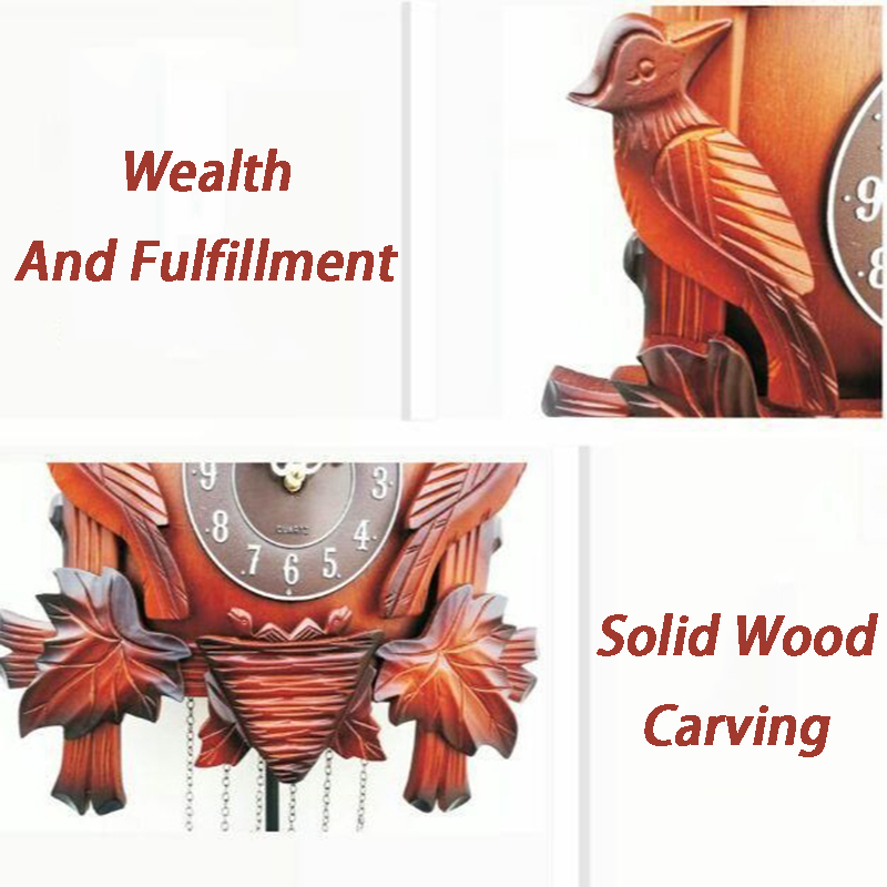 Cuckoo Wall CLOCK นาฬิกาไม้ห้อ - Luxury Lifestyle Living บทวิจารณ์และราคา