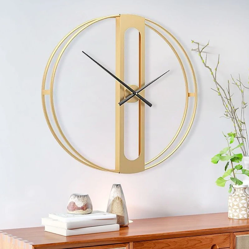 Minimalist Gold Wall นาฬิกาโลห - Luxury Lifestyle Living บทวิจารณ์และราคา