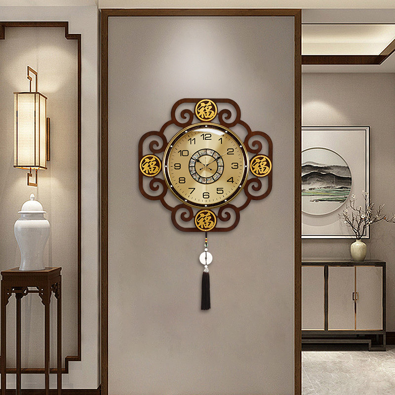 นาฬิกาแขวนสไตล์จีน ดีไซน์เรียบ - Luxury Lifestyle Aesthetic บทวิจารณ์และราคา